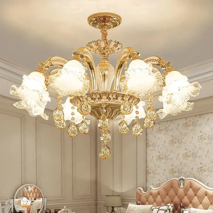 Decorbites™ Kristall-Deckenleuchter für modernes Luxus-Wohnzimmer & Hotelfoyer