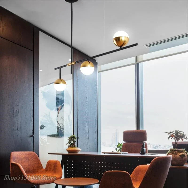 Decorbites™ Glas-Kugelleuchter Moderne LED-Hängeleuchte