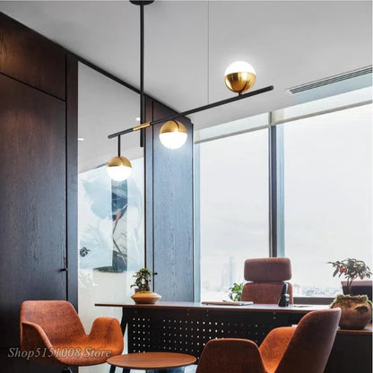 Decorbites™ Glas-Kugelleuchter Moderne LED-Hängeleuchte