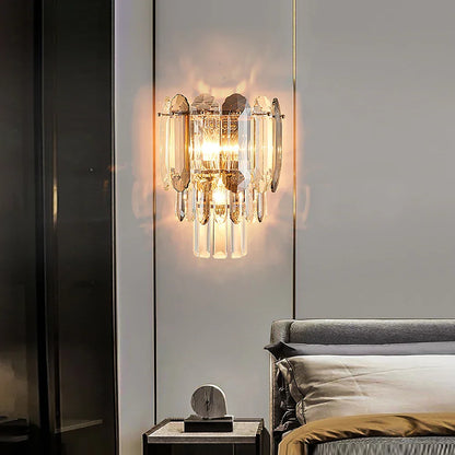 Decorbites™ Crystal-LED-Wandlampe: Minimalistisches Luxuslicht für das Wohnzimmer-TV-Hintergrund