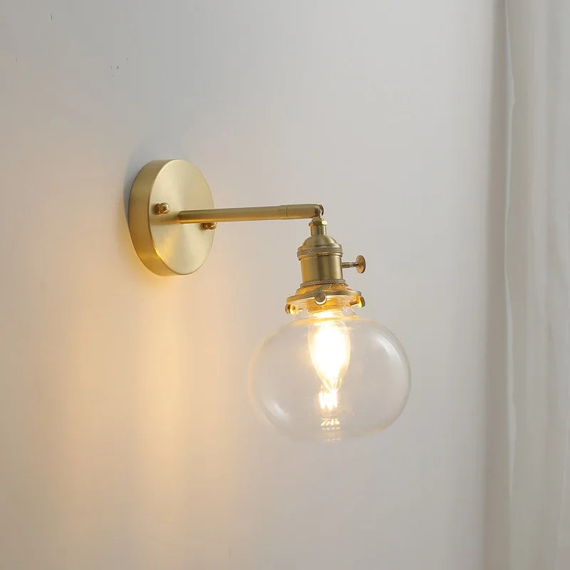 Decorbites™ Glas-Kugeln-Wandleuchte Moderne Nordische Wandleuchte für Schlafzimmer-Spiegel