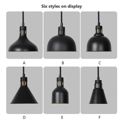 Decorbites™ Elektrische Lebensmittelheizung Pendelleuchte - Stilvolles und funktionales Armatur für Küchen und Restaurants