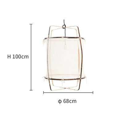 DecorBites™ Linen Cotton Pendant Lamp: Nordic White DIY Fabric Shade LED Island Lighting