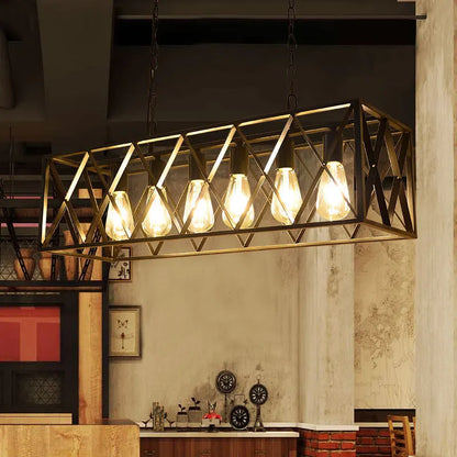 Decorbites™ Industrielle Kronleuchter: Retro-Loft-Stil Pendelleuchte für Bars, Restaurants und Einzelhandelsumgebungen