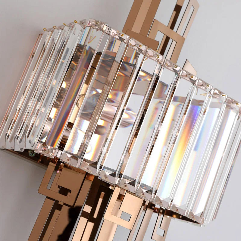 Decorbites™ Kristall-Wandleuchte: Moderne nordische Innenbeleuchtung für Wohnzimmer, Schlafzimmer und Treppenhaus