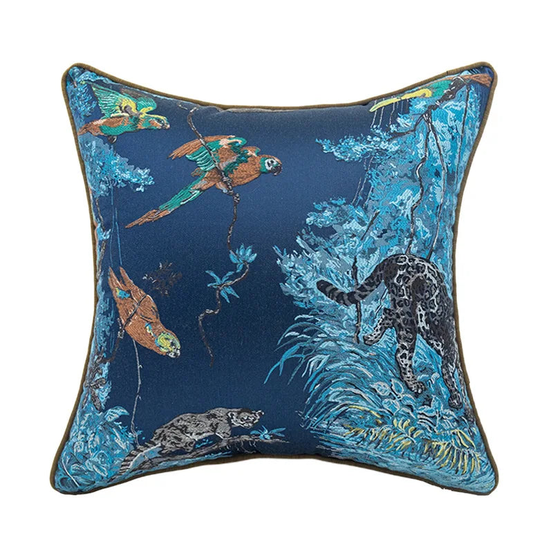 Decorbites™ Jacquard-Sofakissenbezug-Set, gemischtes Farben gewebter Stoff-Kissenbezug, dekorative Kissenbezüge