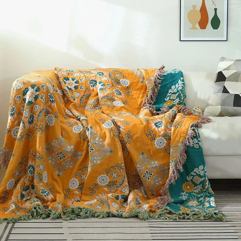Cotton Leisure Sofa Blanket
