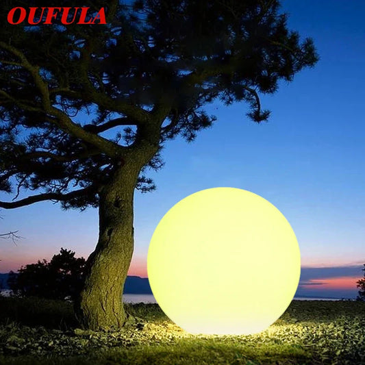 Decorbites™ LED-Ball-Lampe für Außenbereiche & Gärten – Wiederaufladbare Landschaftsbeleuchtung