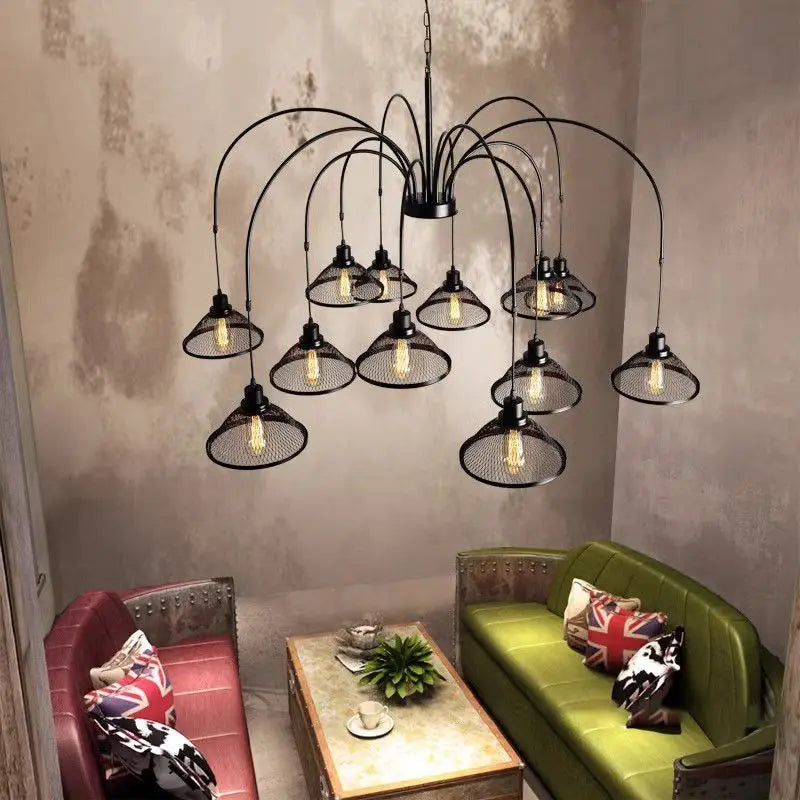 Decorbites™ Industrielle Hängelampe für Wohnzimmer Esszimmer Bar Café Loft Retro Kronleuchter