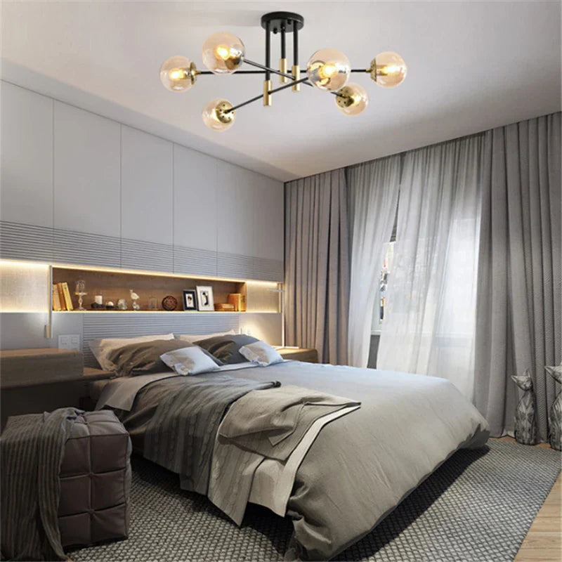 Decorbites™ Glasball-LED-Kronleuchter für moderne Beleuchtung im Wohnzimmer und in der Küche