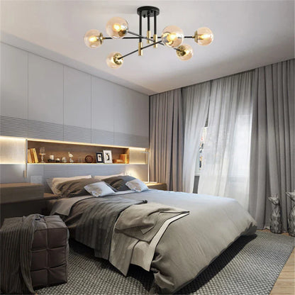 Decorbites™ Glasball-LED-Kronleuchter für moderne Beleuchtung im Wohnzimmer und in der Küche