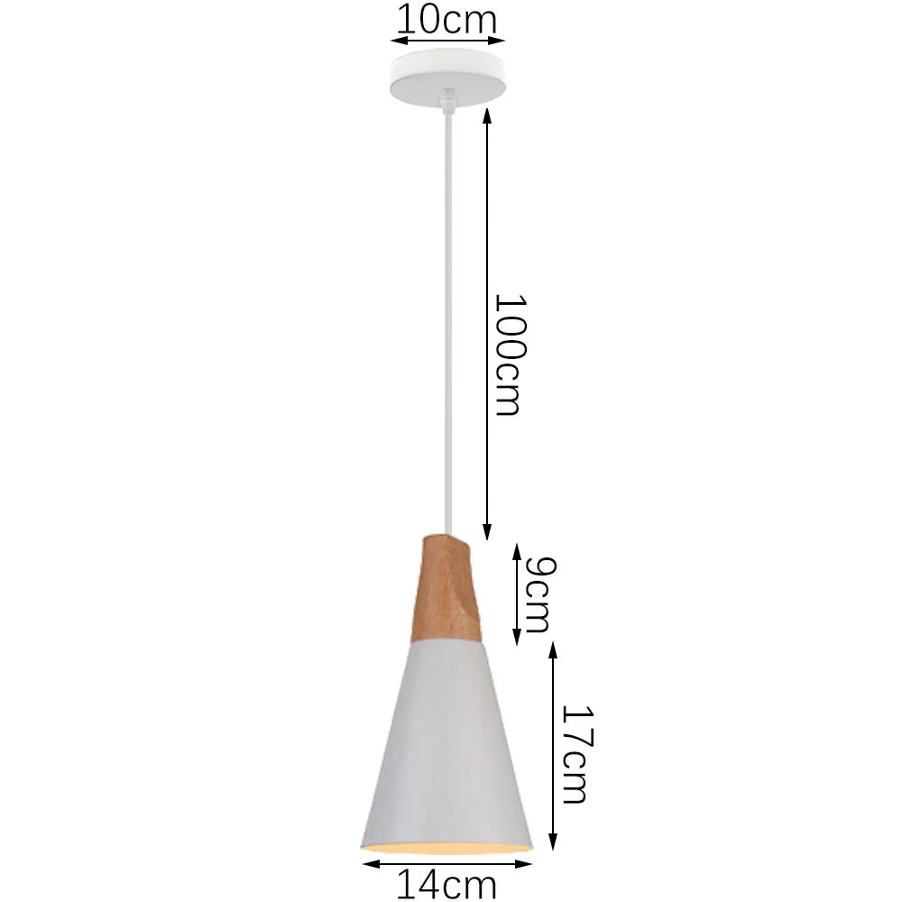 Decorbites™ Industrielle Pendelleuchte Modern Vintage Retro Loft Hängelampe Nordisches Design