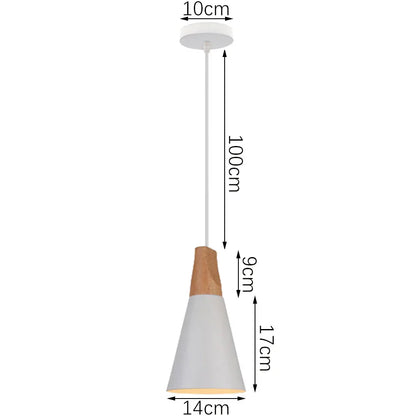 Decorbites™ Industrielle Pendelleuchte Modern Vintage Retro Loft Hängelampe Nordisches Design