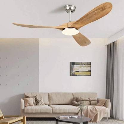 Decorbites™ Industrieller Holz-Deckenventilator - Fernbedienung - Dekorativer Vintage-Bläser