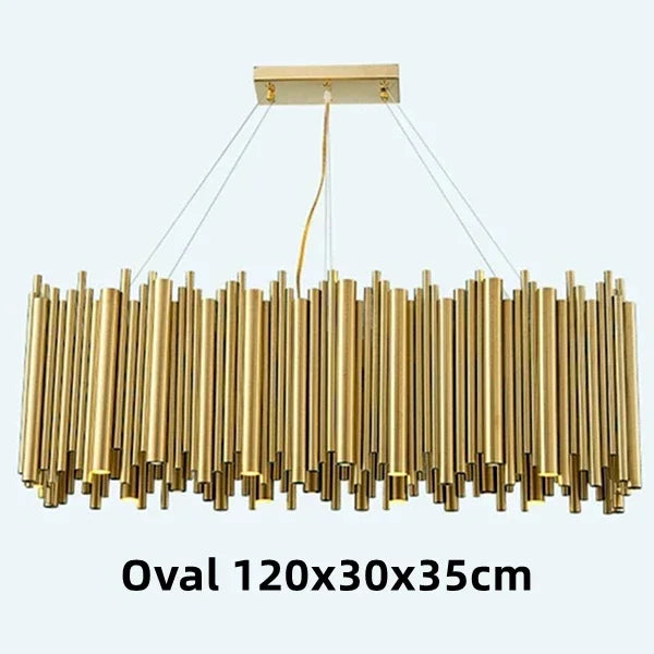 Gold Brubeck LED Chandelier