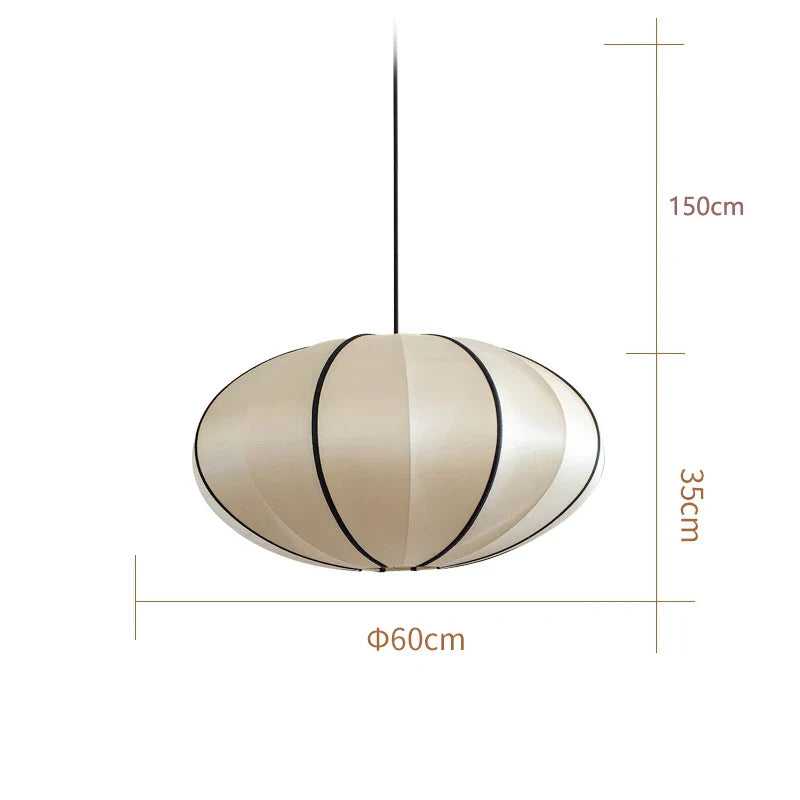 Decorbites™ Dänische Stoffleuchte Pendellampe Vintage-Kronleuchter E27-Birnen