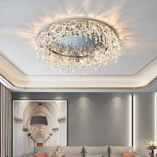 Decorbites™ Kristall-LED-Deckenleuchter für Wohnzimmer, Schlafzimmer, Küche, Esszimmer