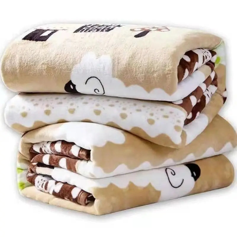 Decorbites™ Frucht-Liebe-Herz-Sofa-Decke: Gemütlich, Verdickt, Perfekt für Zuhause, Büro und Kinder.
