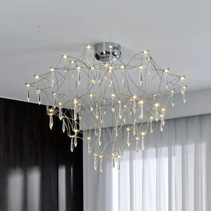 Decorbites™ Deluxe Kristallstern-Lampe: Designer-LED-Beleuchtung für modernes Wohnzimmer & Villa
