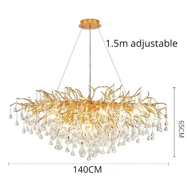 Luxury Crystal Ceiling Chandelier