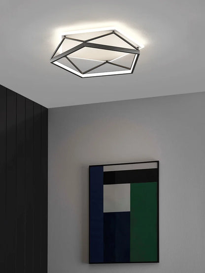 Decorbites™ Geometrische LED-Deckenleuchte_Nordisches minimalistisches Design für modernes Schlafzimmer