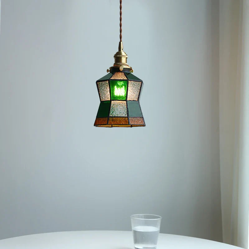 Decorbites™ Bunte Glas Tiffany-Stil LED-Hängeleuchte, moderne Hängelampe