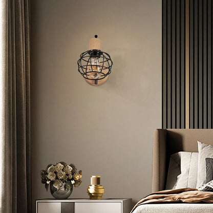 Decorbites™ Eisenholz-Wandleuchte: Nordische Innenleuchte für Schlafzimmer, Wohnzimmer, Restaurant