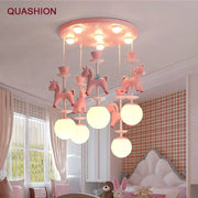 Whimsical Carousel Chandelier