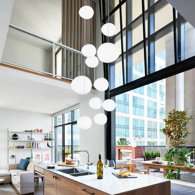 Decorbites™ Gregg Glass Pendelleuchte von Foscarini: Moderne italienische LED-Hängeleuchte für Esszimmer, Küche, Loft