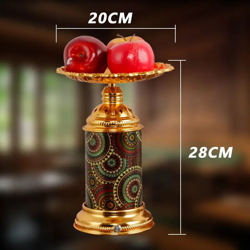 Decorbites™ Obstteller-Schreibtischlampe: Wiederaufladbar, Romantische Nachttischlampe für Wohnzimmer, Schlafzimmer