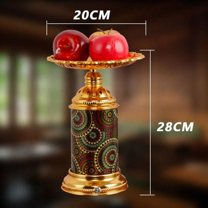 Decorbites™ Obstteller-Schreibtischlampe: Wiederaufladbar, Romantische Nachttischlampe für Wohnzimmer, Schlafzimmer