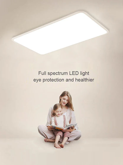 Decorbites™ LED-Deckenleuchte: Nordischer Stil Ultra-Dünne Quadratische Lampe für Wohnzimmer und Schlafzimmer