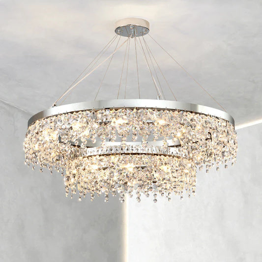 Decorbites™ Kristall-Leuchter: Moderne nordische LED-Wohnzimmerlampe