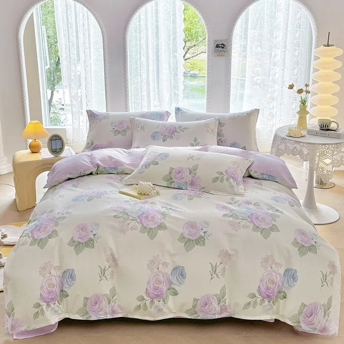 Decorbites™ Baumwoll-Bettwäsche-Set mit Druck für süßen, gemütlichen Schlaf