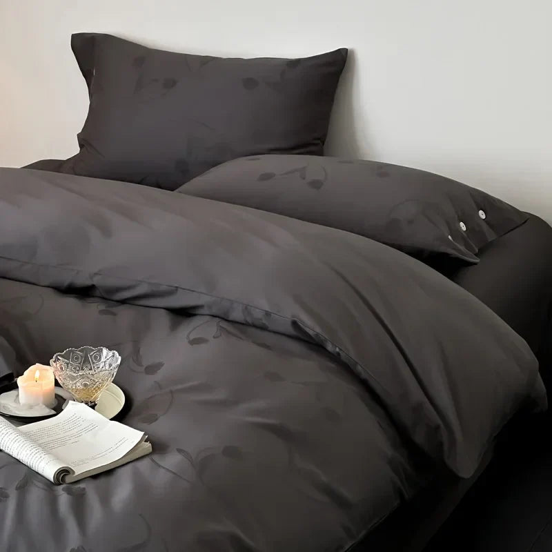Decorbites™-Ägyptische-Baumwoll-Bettwäsche-Set Queen King Bettwäsche Daunendeckelbezug Kissenbezug