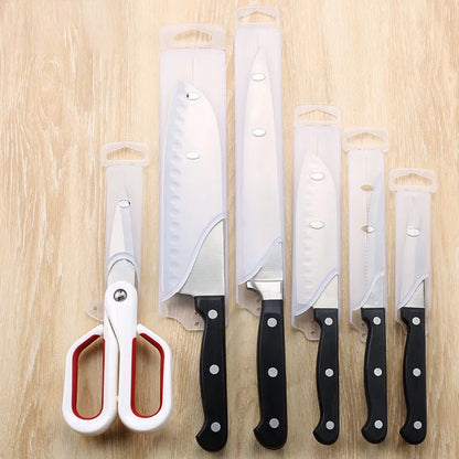 Decorbites™ Messer-Scheide: Klingenschutzhülle für Kochmesser, Obstmesser, Scheren