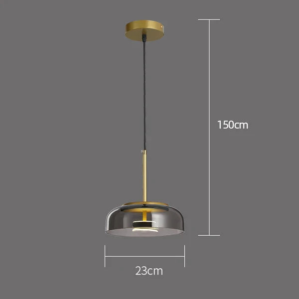Decorbites™ Glas-Hängeleuchten LED Moderner Esszimmer Nordischer Restaurant-Hängelampe