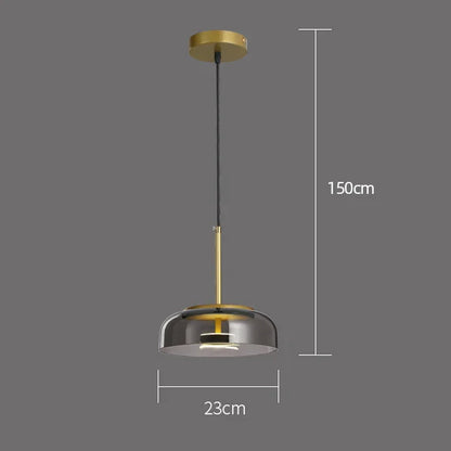 Decorbites™ Glas-Hängeleuchten LED Moderner Esszimmer Nordischer Restaurant-Hängelampe