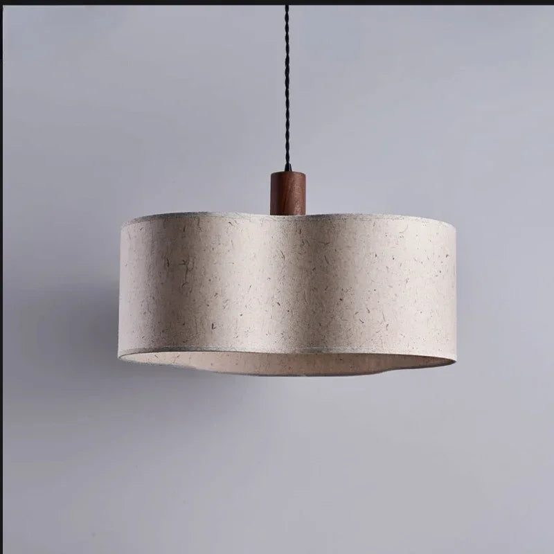Decorbites™ Sahne Wabi-sabi Kronleuchter Lampe Retro Japanischer Stil Schlafzimmer Dekor Beleuchtung