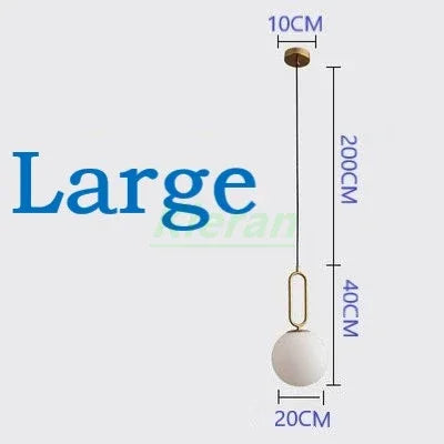 Decorbites™ Glas-Kugeln-LED-Kronleuchter für Schlafzimmer, Wohnzimmer und Restaurant