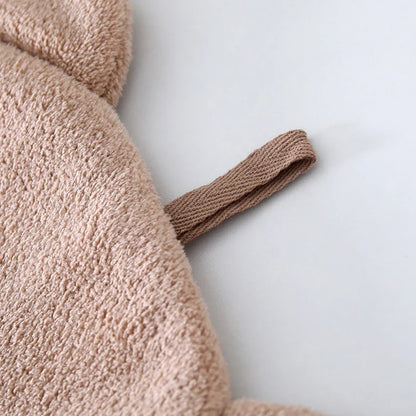 Decorbites™ Kinder Bären-Handtuch: Weiches Korallen-Samt saugfähiges Reinigungstuch