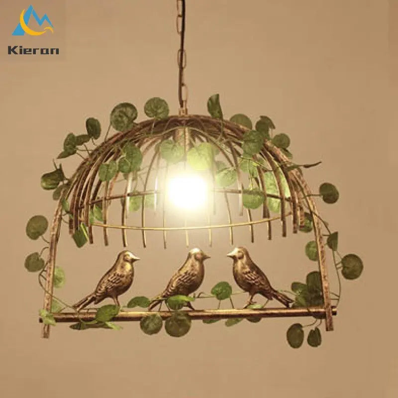 Decorbites™ Vogelkäfig-LED-Kronleuchter: Moderne Harz-Pendantleuchten für Schlafzimmer, Wohnzimmer und Restaurant