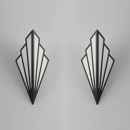 DecorBites™ LED Fan-Shaped Indoor Wall Lamp for Corridor Aisle Staircase Bedroom Lighting
