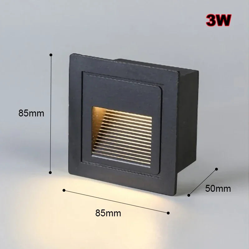 Decorbites™ LED eingelassene Wandlampe für Außentreppen & Stufen, IP65 wasserdicht