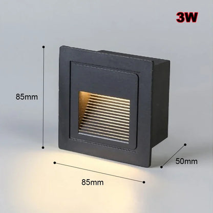 Decorbites™ LED eingelassene Wandlampe für Außentreppen & Stufen, IP65 wasserdicht