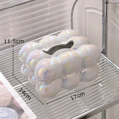 DecorBites™ Cotton Candy Ceramic Tissue Box - Modern Decor