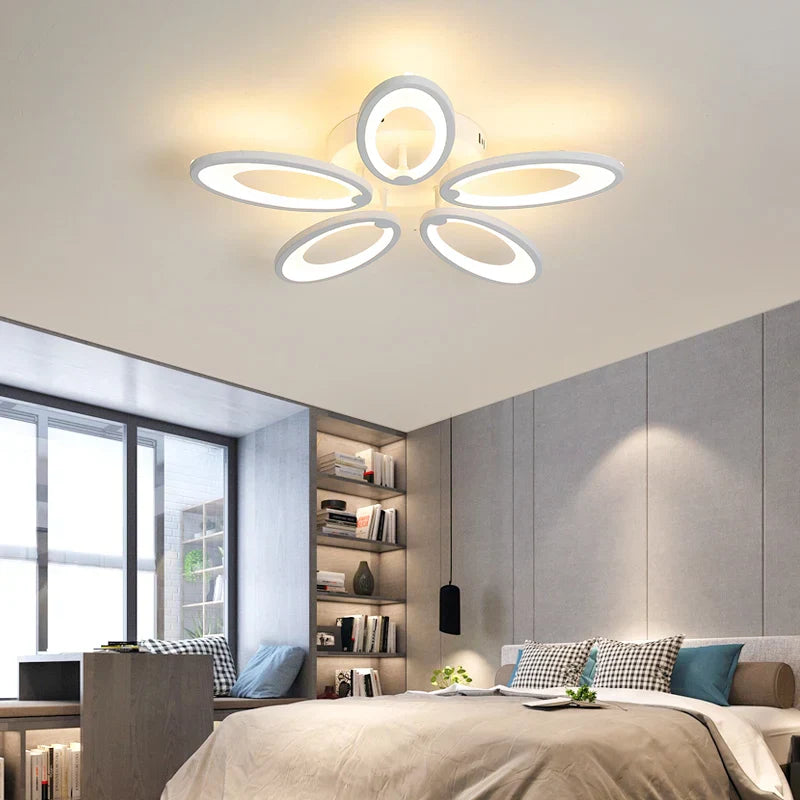 Decorbites™ 5-Lichtiges Acryl-LED-Deckenleuchter für modernes Wohnzimmer und Schlafzimmer