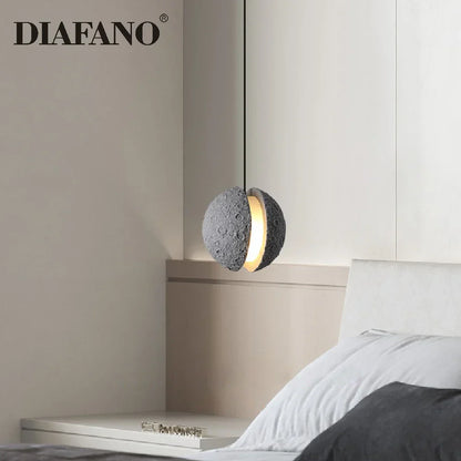 Decorbites™ Industrielle Zement-Pendantleuchten - Retro Mond-Stern-Kronleuchter-Armatur