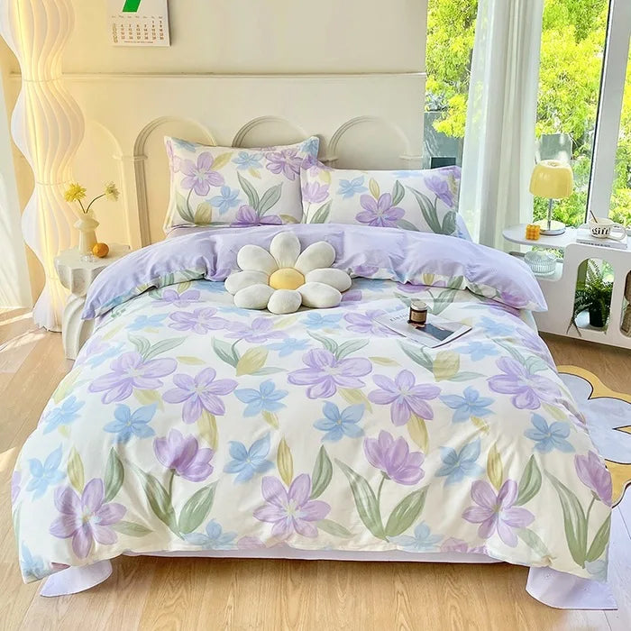 Decorbites™ Baumwoll-Bettwäsche-Set mit Druck für süßen, gemütlichen Schlaf
