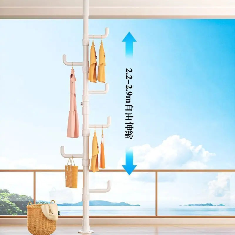Decorbites™ Kleideraufbewahrung Hängeschiene Kleiderständer für Schlafzimmer und Wohnzimmer